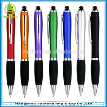 Venda quente toque tela caneta com toque de preto ou colorido